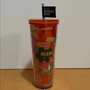 Starbucks Miami Scenery Tumbler